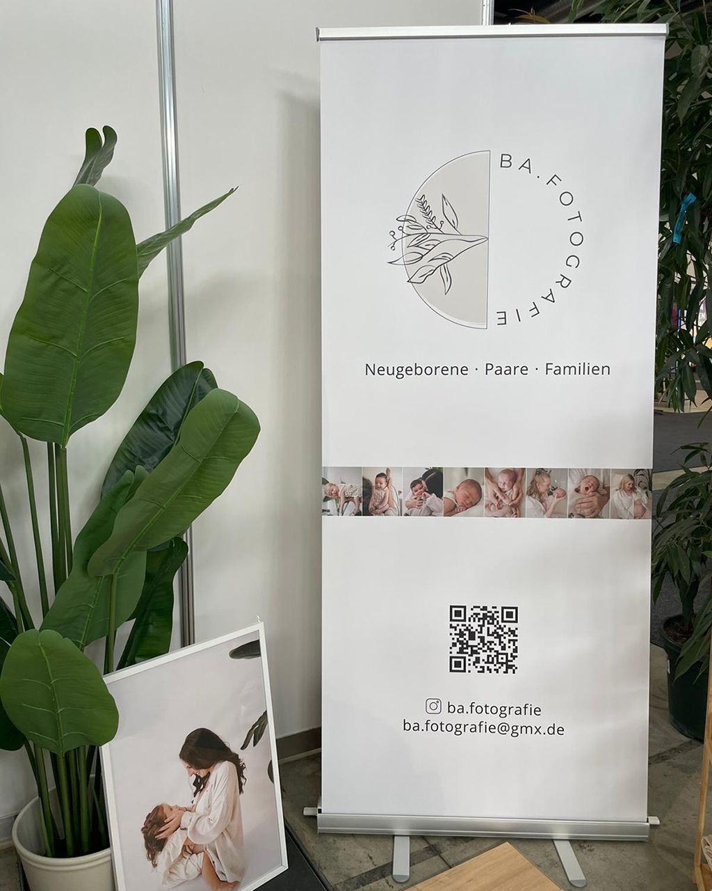 Roll-up und Flyer für BA-Fotografie in Buggingen erstellt
