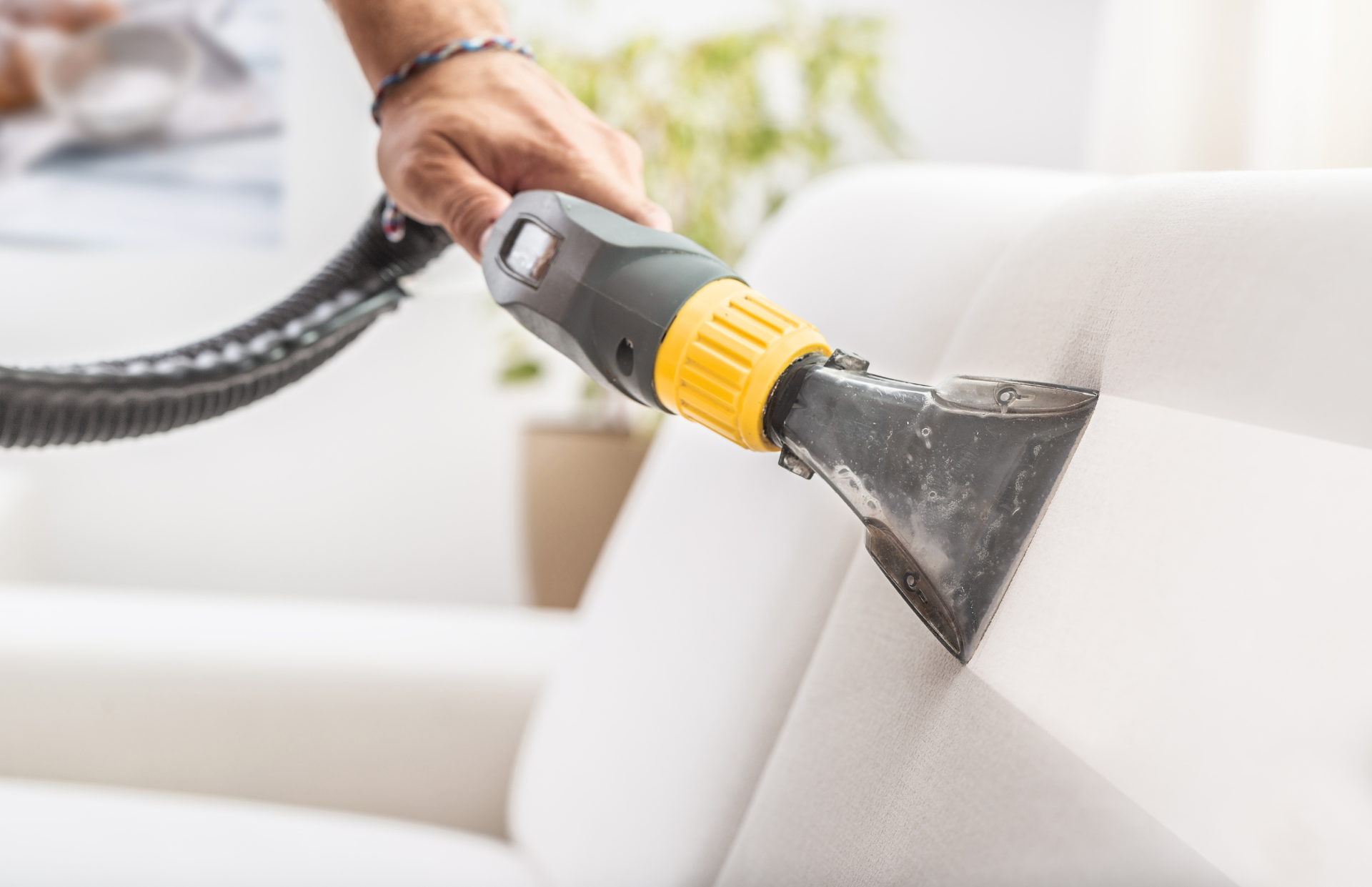 deep cleaning a couch