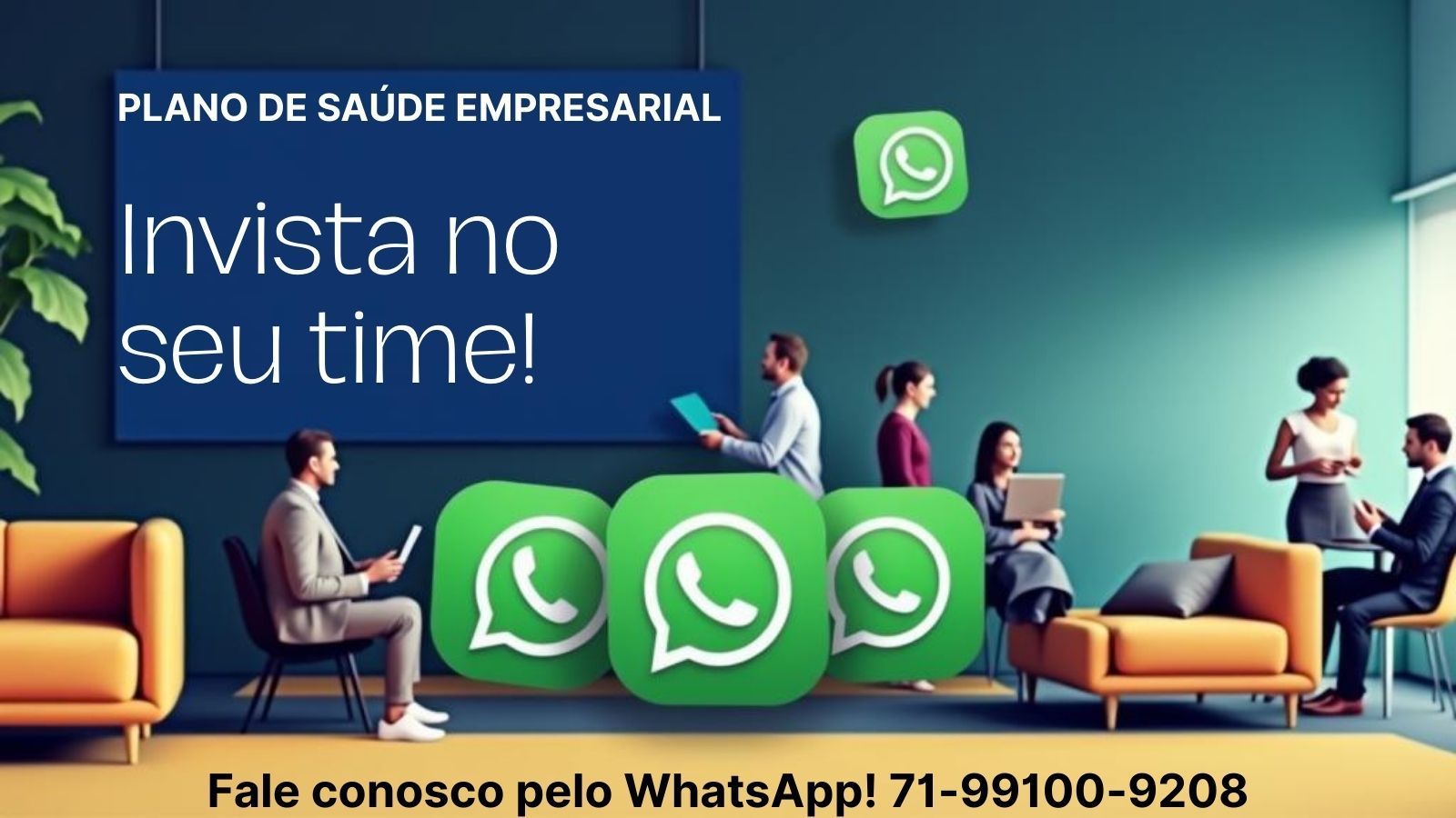 Telefone 71-99986-9102 Corretora Vendas de Planos de Saude Hapvida Saude para Empresas