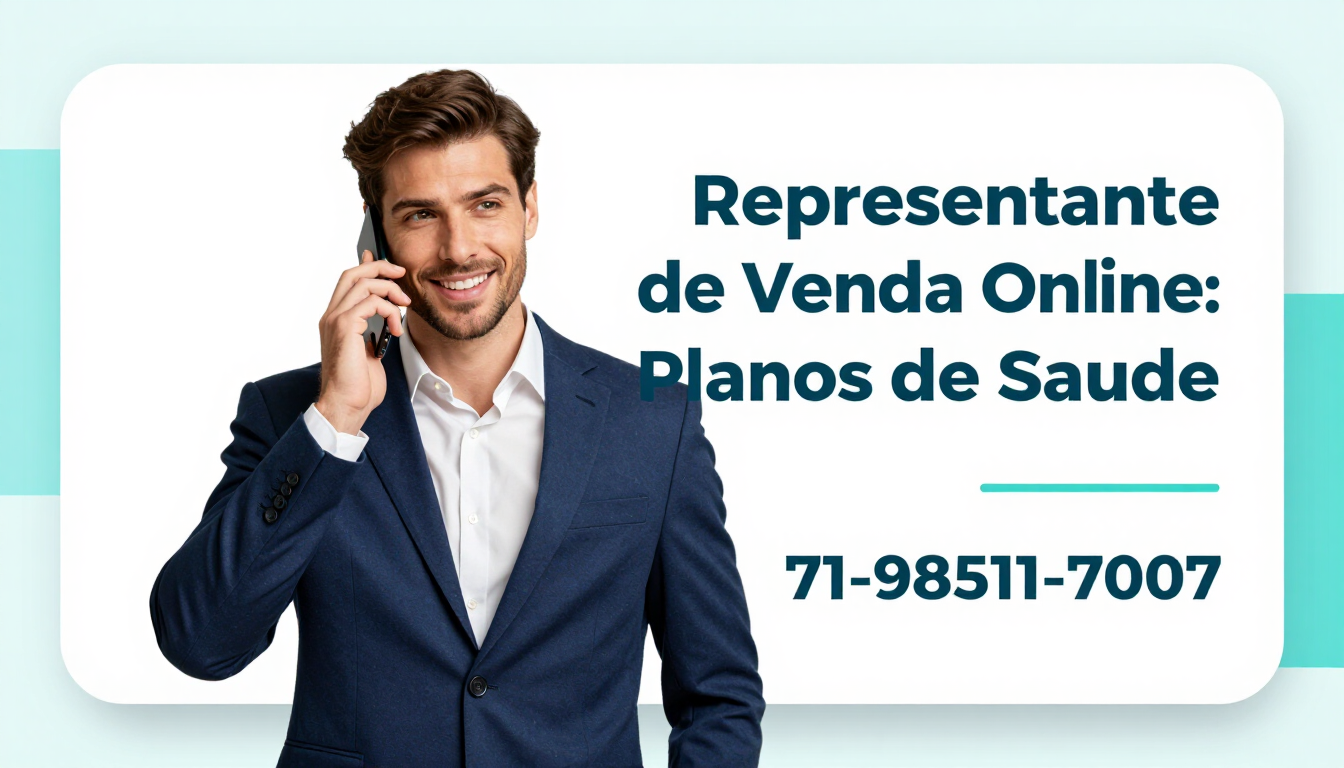 Representante de Vendas Valdete Corretora Vendas de Planos de Saude Empresariais