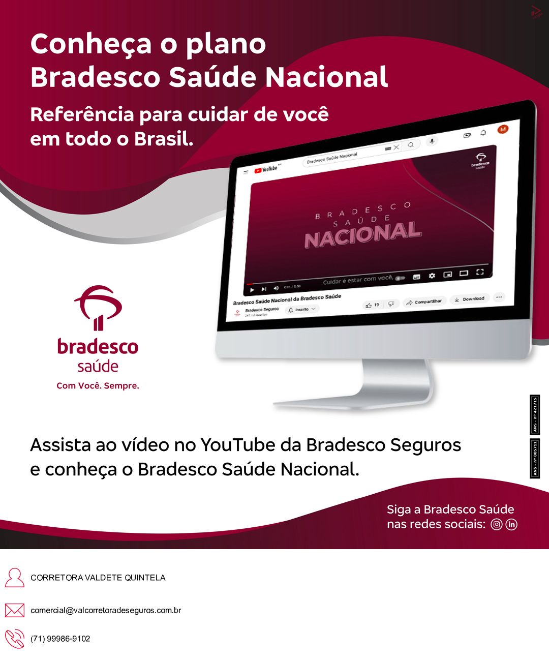 Comparação de tabelas de planos de saúde, Telefone Corretora Planos de Saude, Tabelas comparativas de preços de planos de saude Bradesco Saude Empresarial
