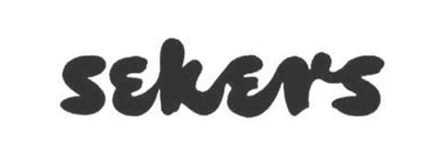 "Sekens" in stylized, bold, dark gray letters.