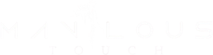 Faint white logo text on a light background with a small mascot icon and shadowed lettering