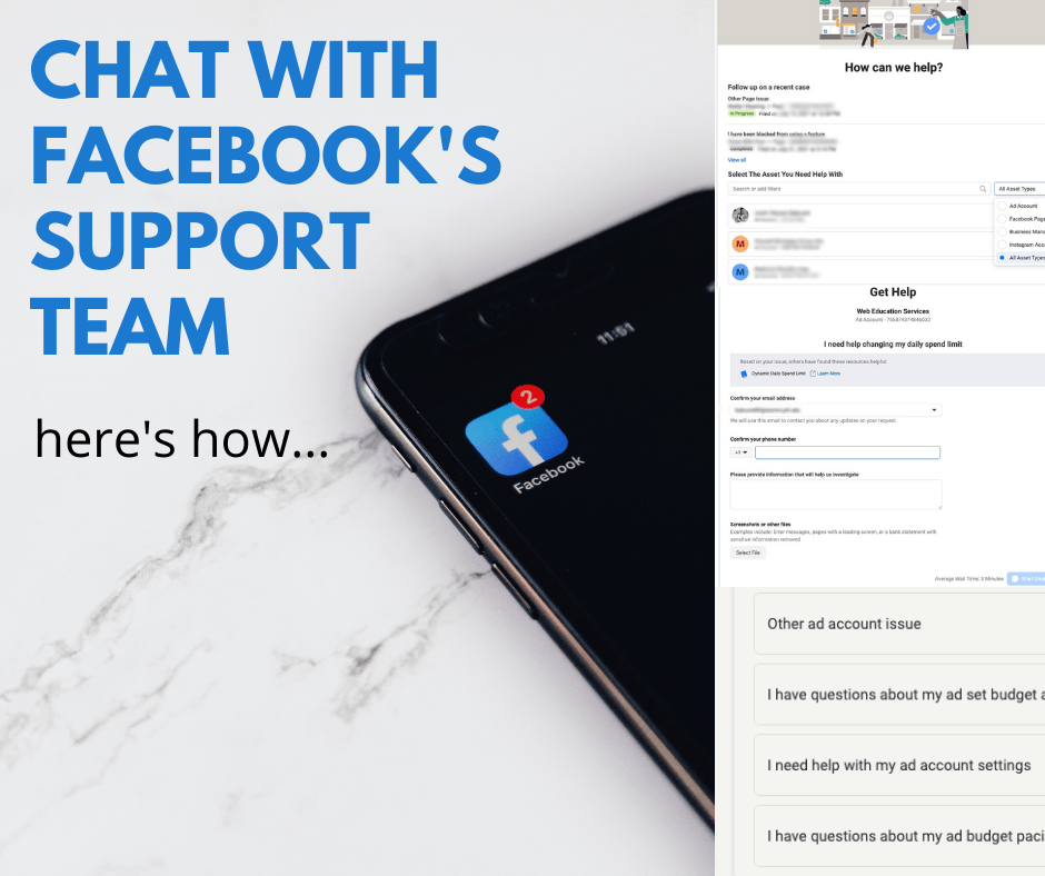 A phone with a facebook icon on it is sitting on a table.