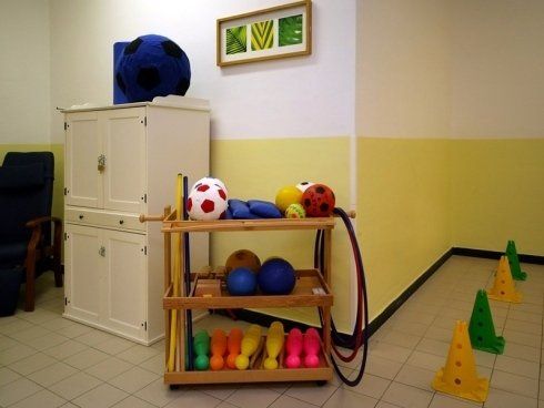 sala medica della residenza per anziani