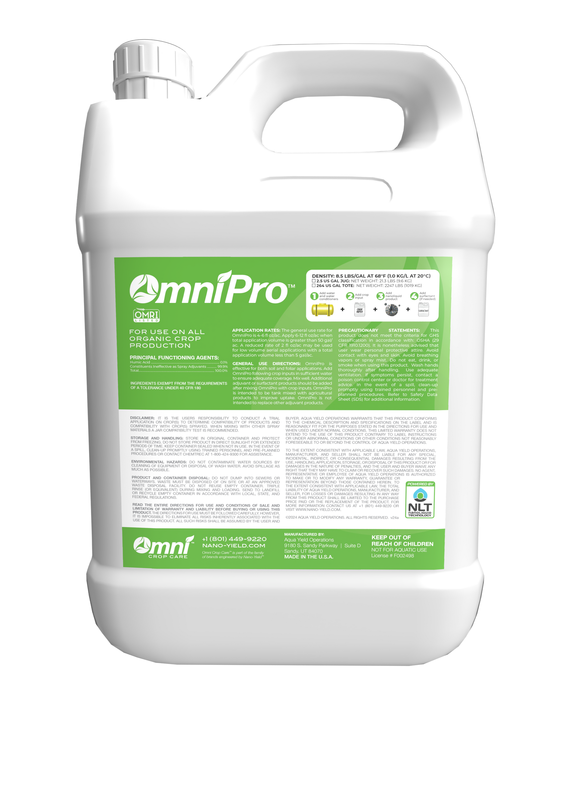 Nano-Yield™ Technology Products for Agriculture