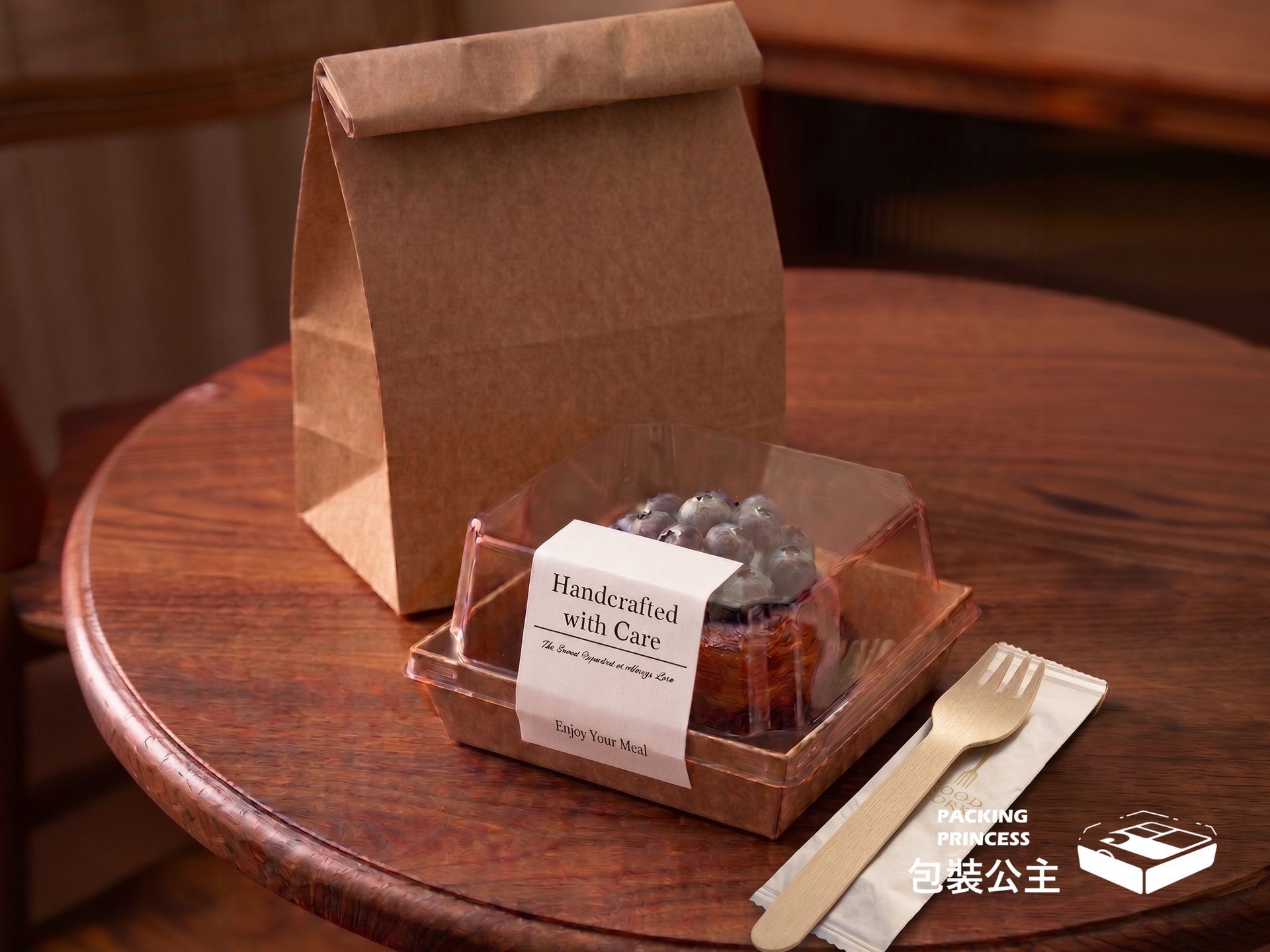 【日光慢食】牛皮輕食餐盒四件套組,肉桂捲野餐組合,適合戶外休閒與下午茶外帶