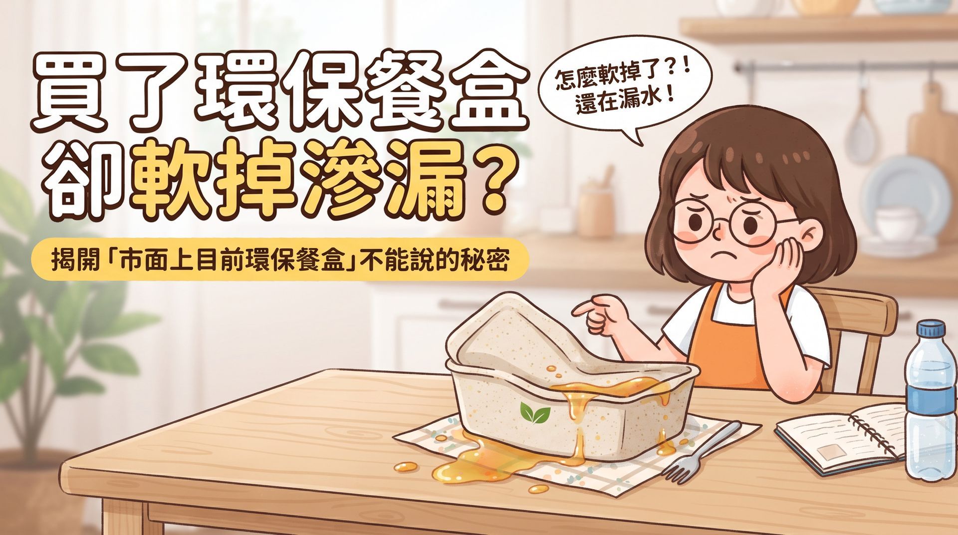 買了環保餐盒卻軟掉滲漏？揭開「市面上紙餐盒」不能說的秘密，協助店家挑選合適包材。