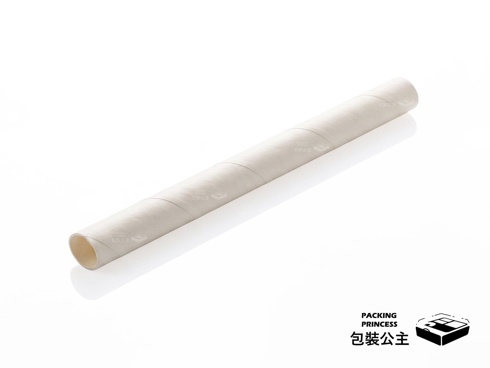 12mm 環保紙吸管系列,斜口設計,適合大杯珍珠奶茶與各類配料手搖飲品外帶使用。