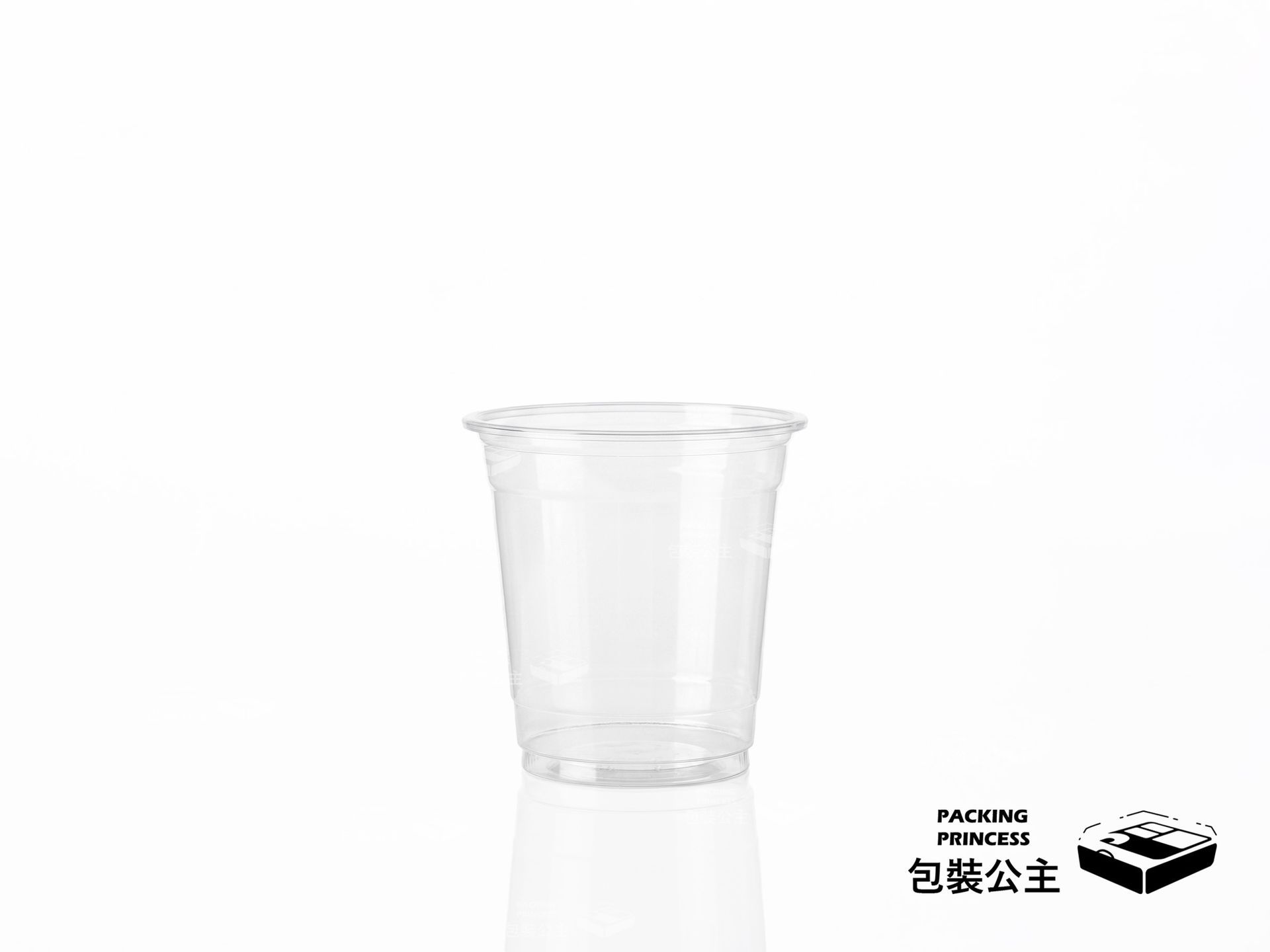 78-8 | PET 透明飲料杯 240c.c 高透光冷飲杯 厚質感 塑膠杯 (50入/條)