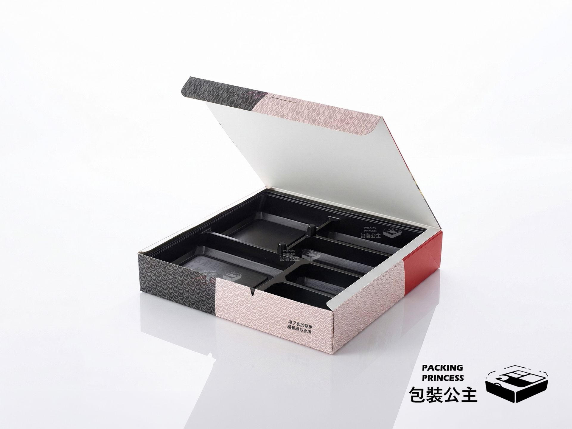 8080系列豪華日式餐盒，日系便當盒設計，適用於高檔手作餐點包裝
