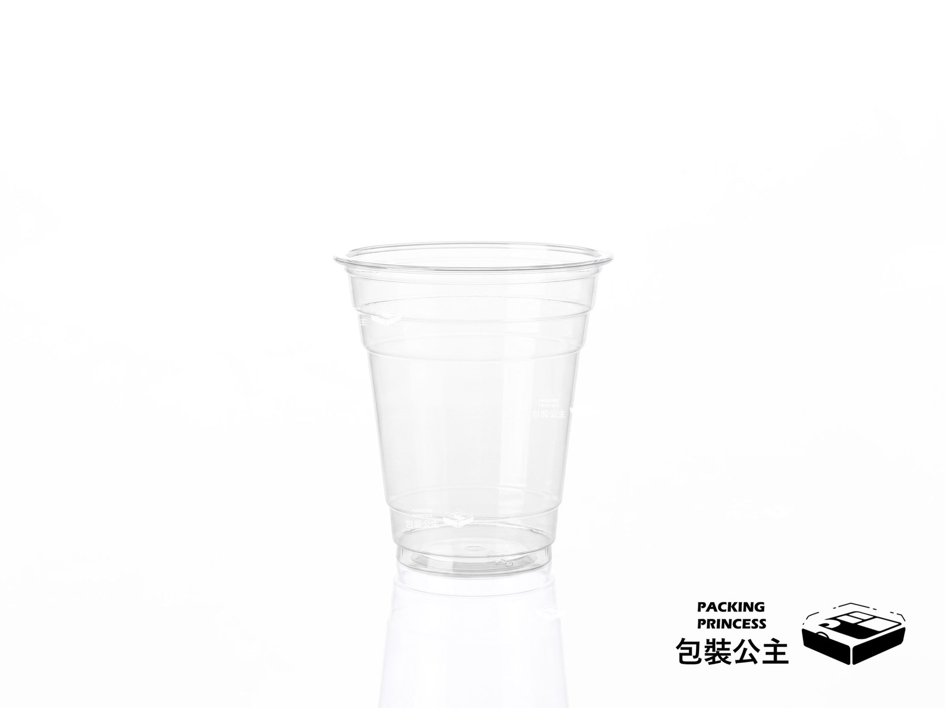 98-14 | PET透明飲料杯 420c.c 高透光冷飲杯，單品高透明杯身展示，適合手搖飲與咖啡外帶使用。
