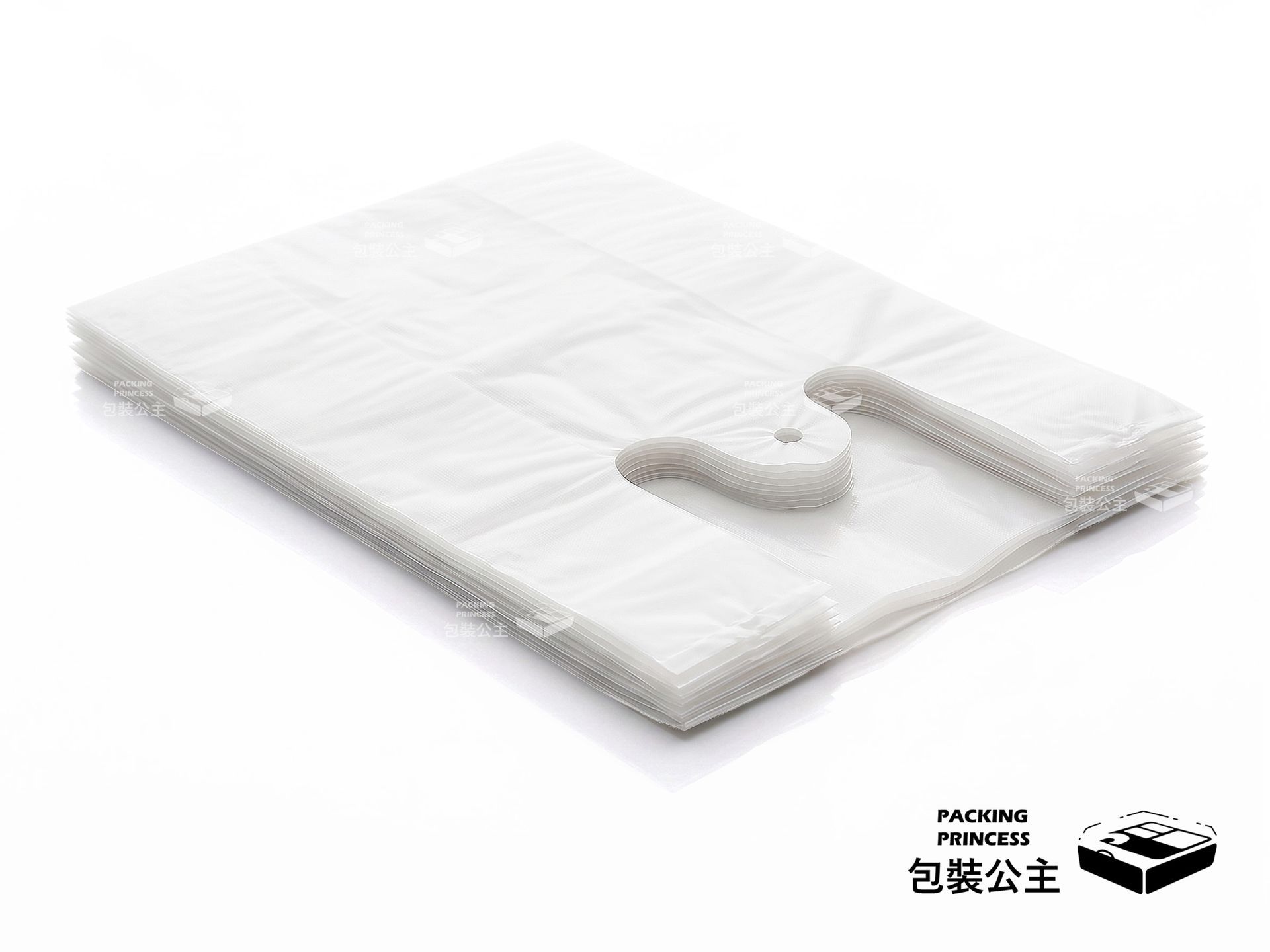 GD系列霧面加厚背心提袋:一入至多入規格齊全,霧面半透明材質具備隱私感,手感滑順且韌性極佳,適合大量外帶飲品與餐飲耗材批發採購