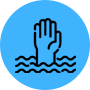 drowning icon