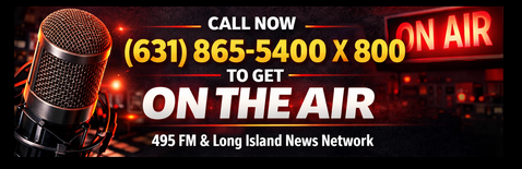 Call (631) 865-5400 x800 to get on the air