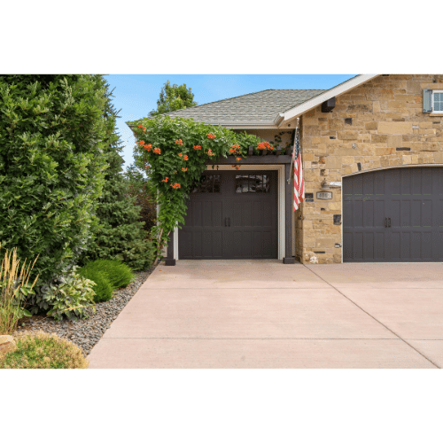 concrete driveway