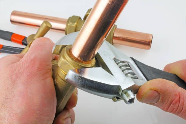 Close-up of a wrench.