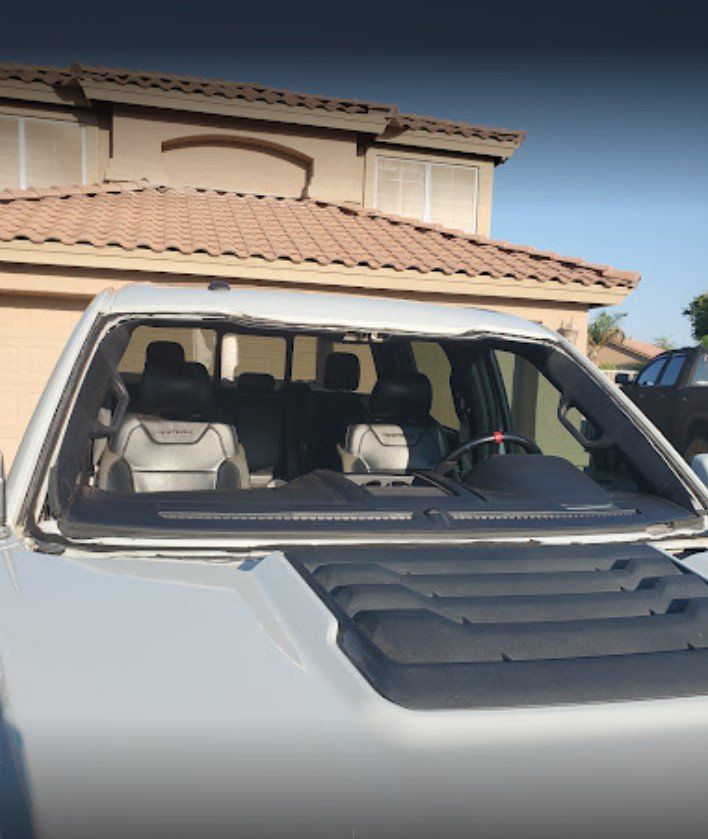 Repaired Windshield