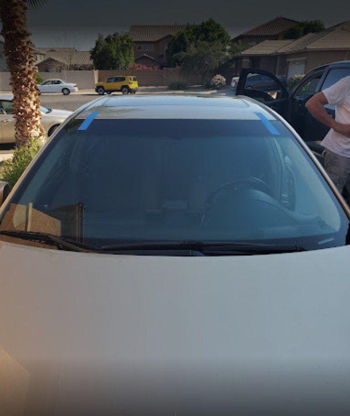 Repaired Windshield