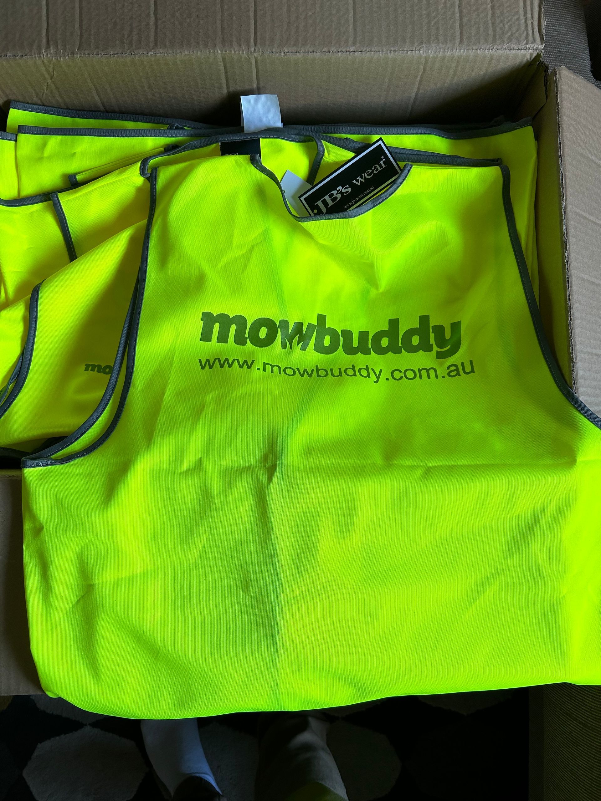 Mowbuddy High-Vis Vest