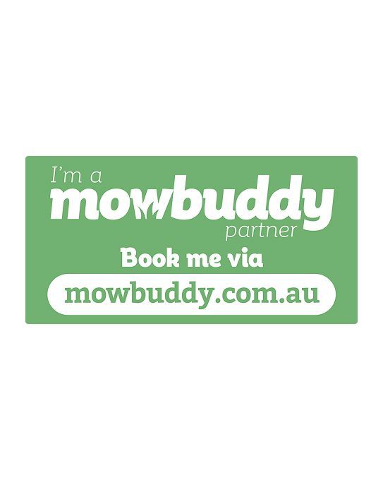 Mowbuddy Magnetic Car Sign
