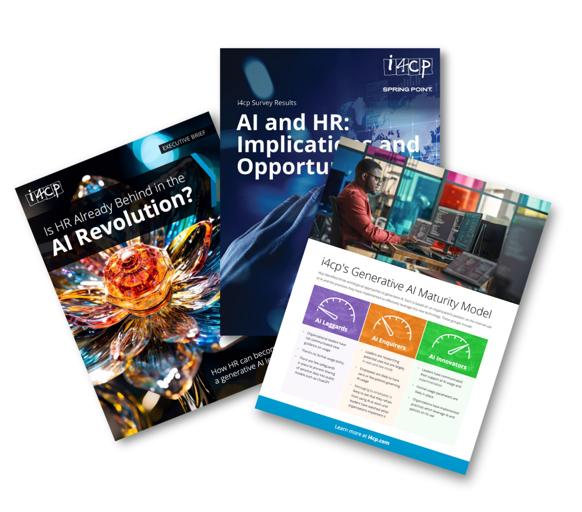 Three brochures are sitting next to each other on a white surface.