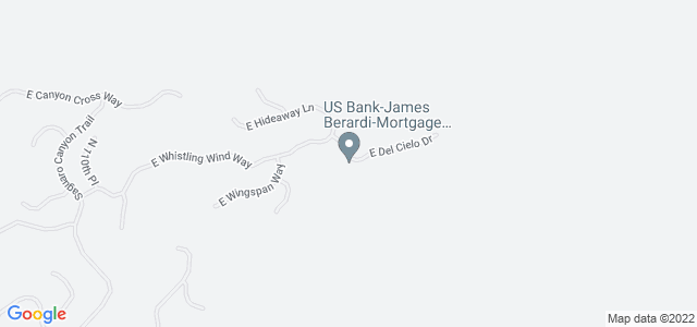 Map of business location