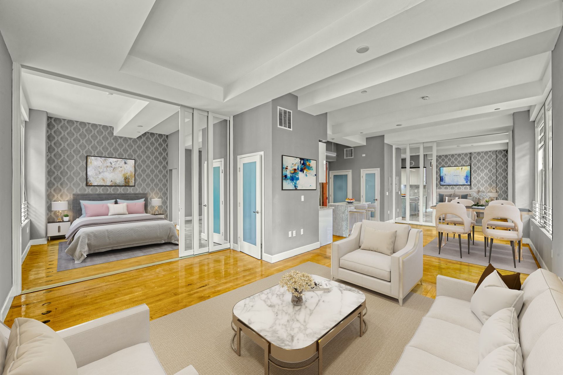 spacious rooms