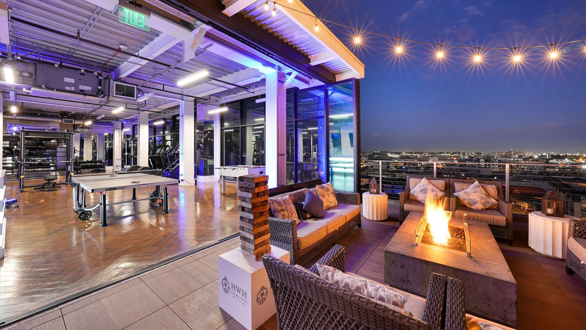 lounge area