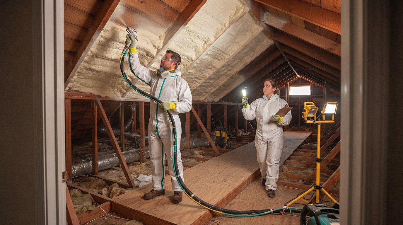 Professional insulation services for a residential property in Auburn, CA