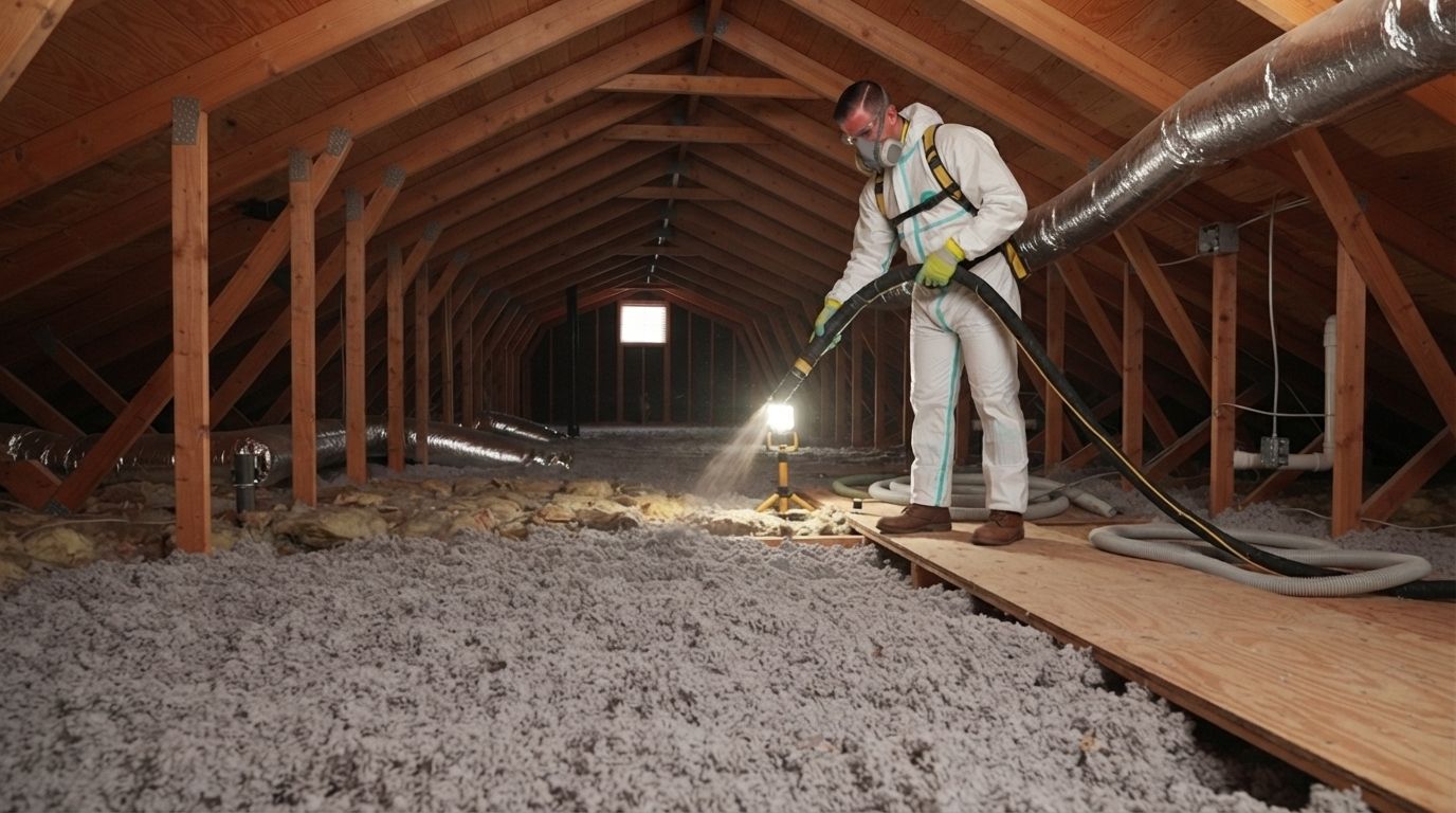 Professional attic insulation installation in Auburn, CA