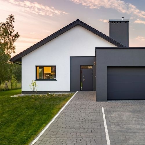 Exterior House walls painting Hinckley