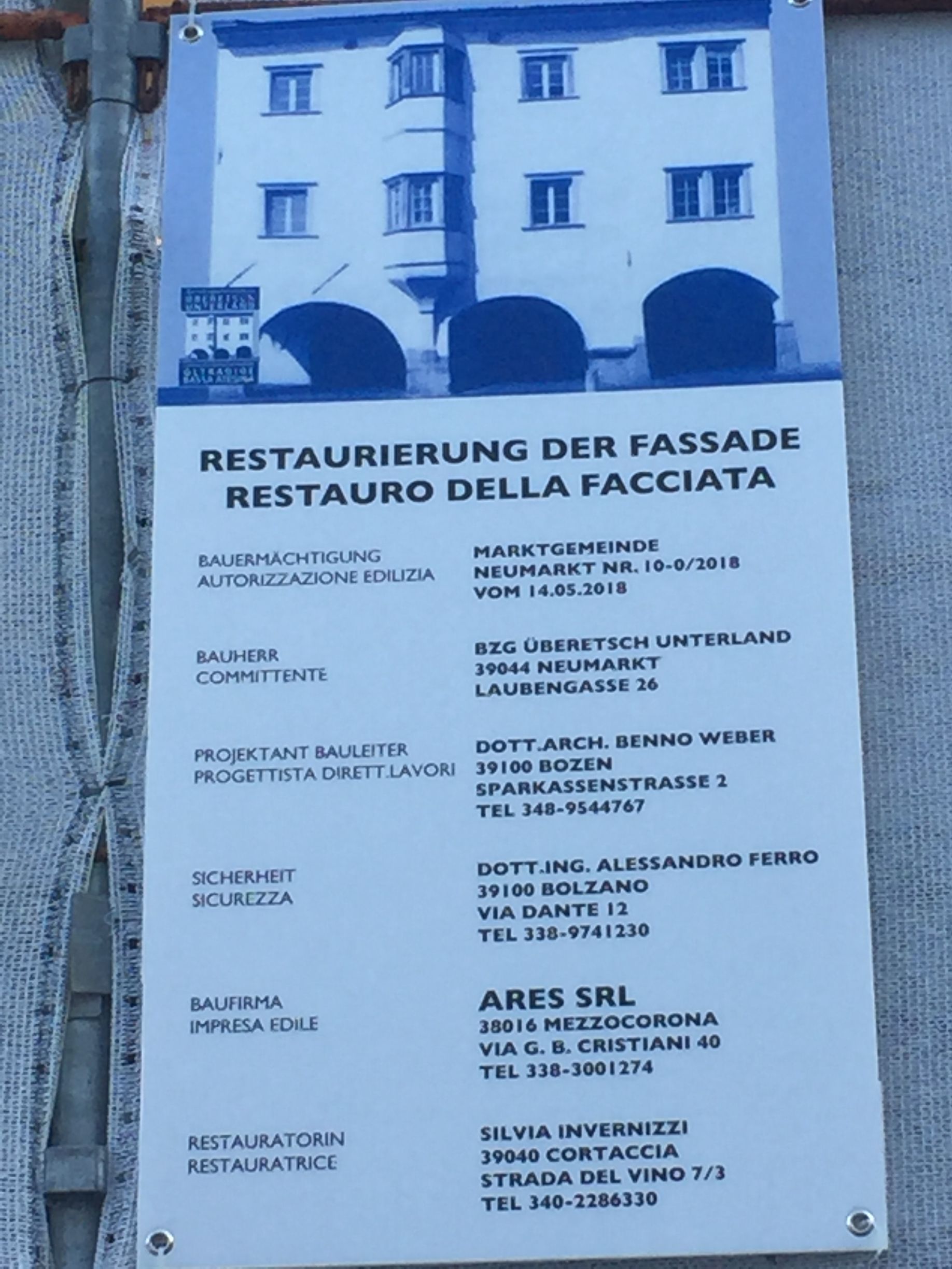 Restauro edifici
