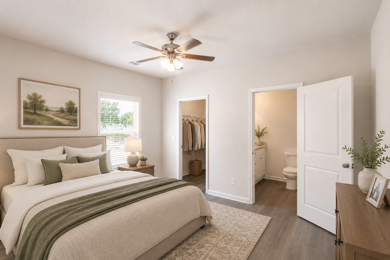 Master Bedroom Virtually Staged