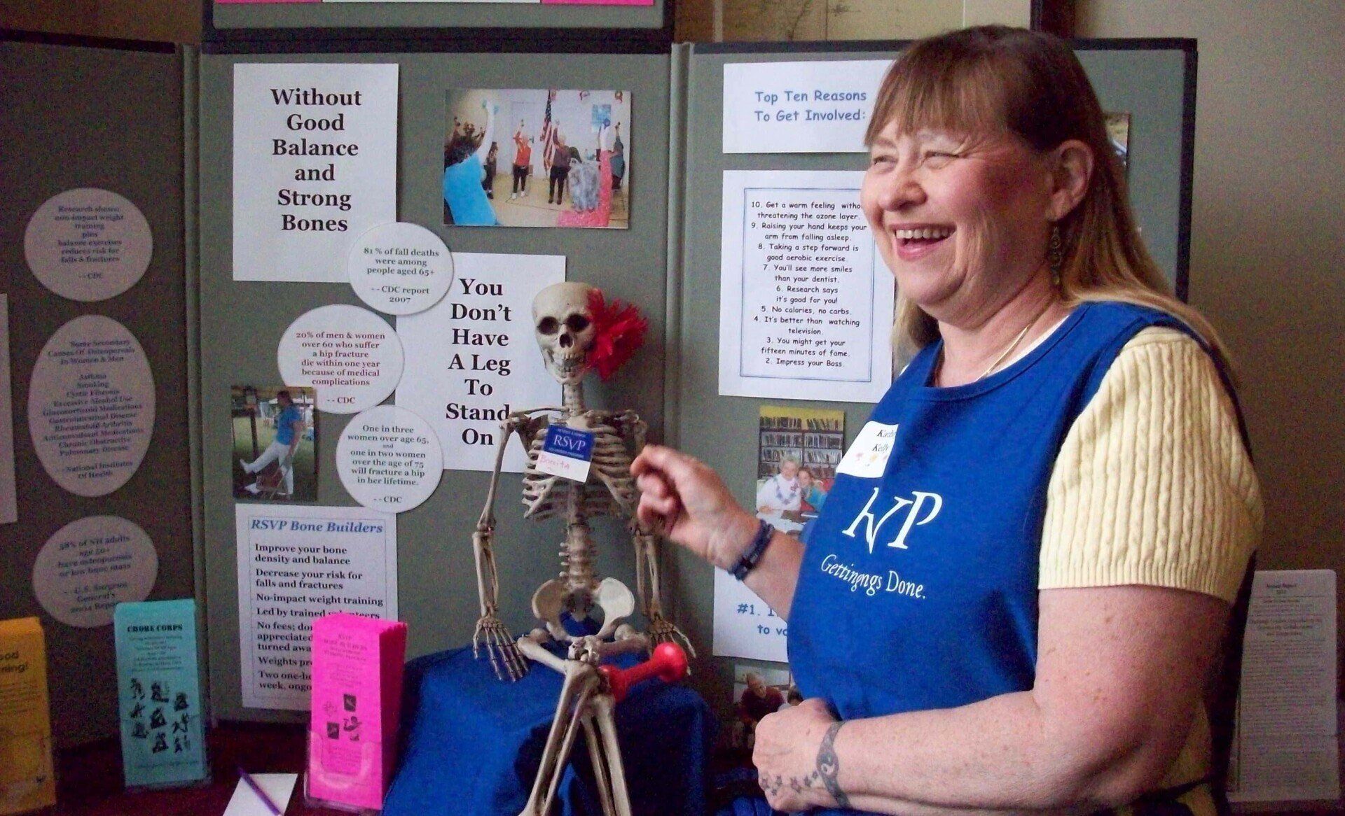 Kate Kelly, RSVP Bone Builders Master Trainer. Kate Kelly, RSVP Bone Builders Master Trainer.