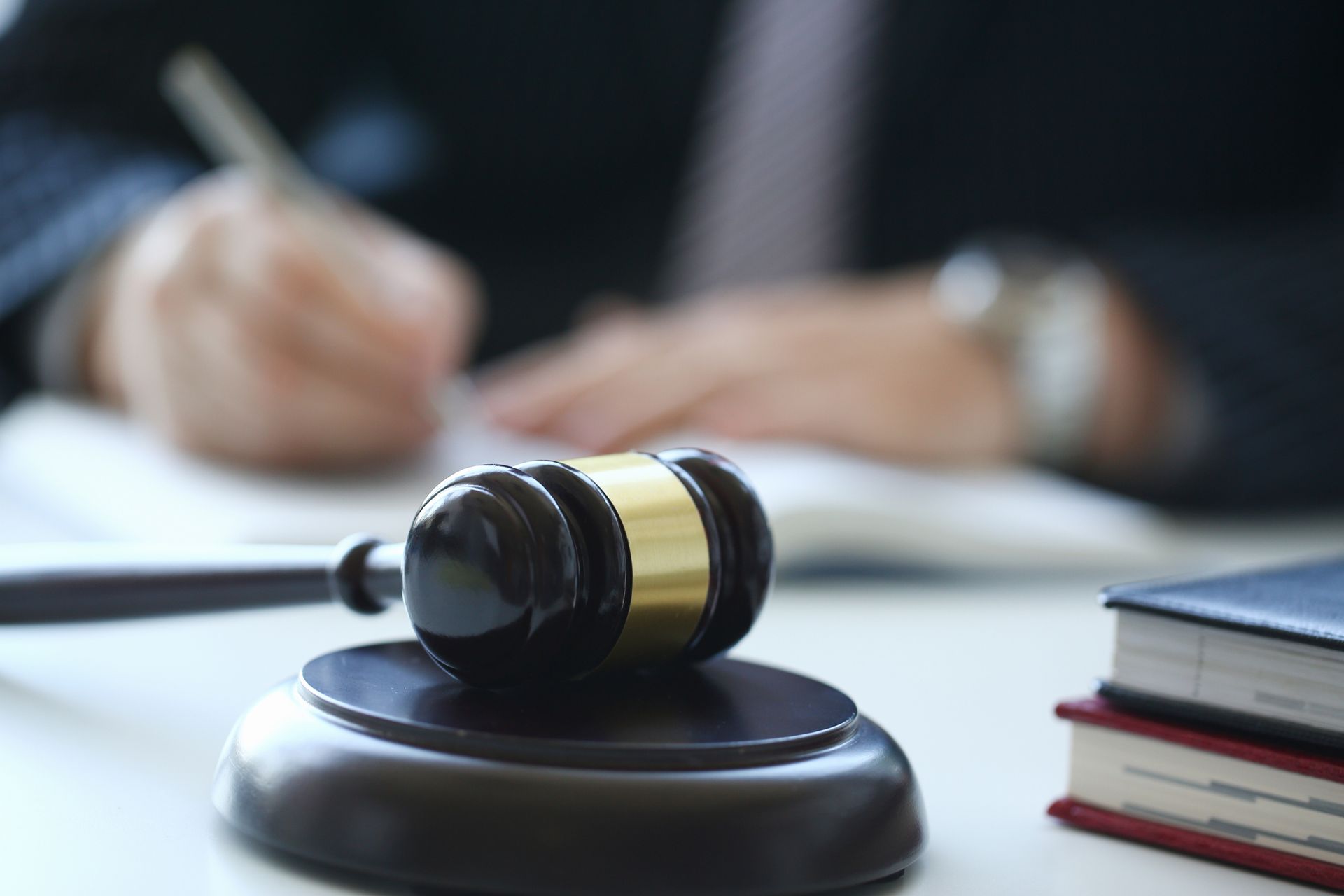 Judge with gavel on table | Baird, Lisa A PA | Miami FL