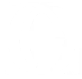 A faded recycling symbol.