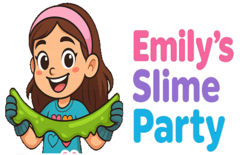 Emily's slime party logo