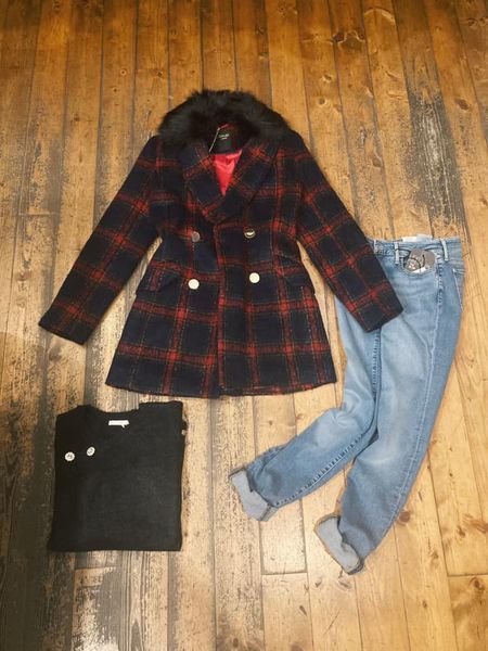 cappotto e jeans