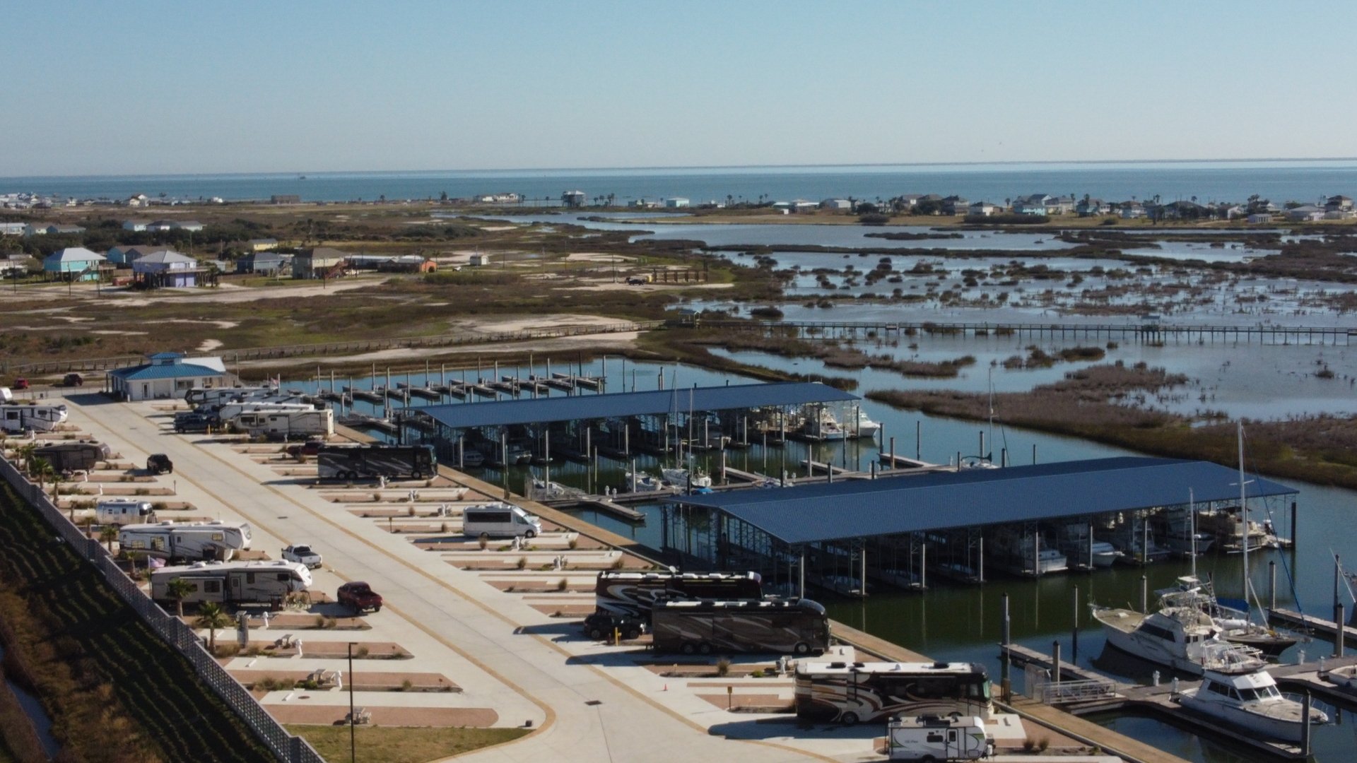 Cove Harbor RV Resort in Rockport TX