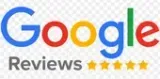 The google reviews logo is shown on a transparent background.