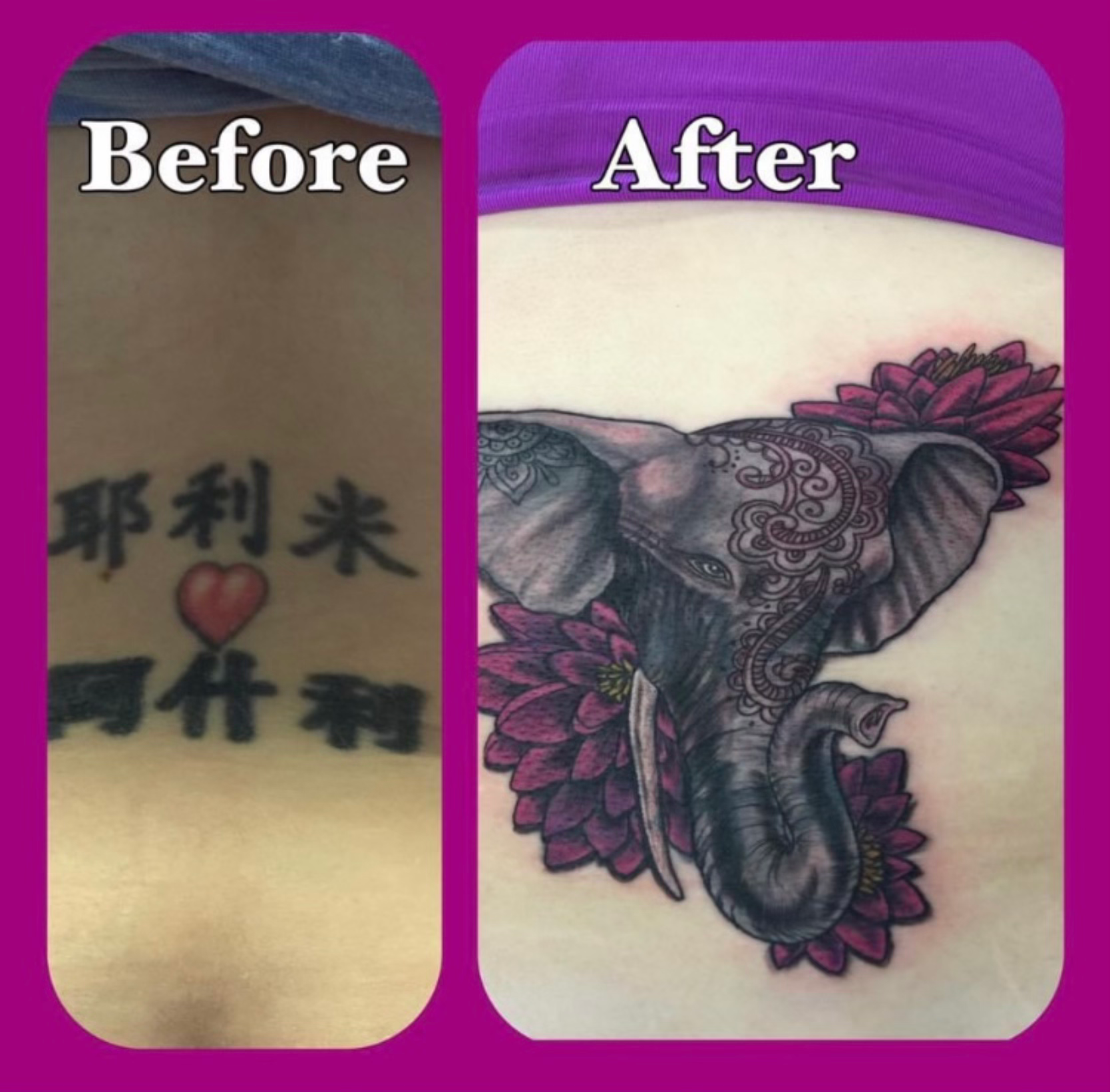Gloved tattoo artist using a tattoo machine on skin in a close-up shot