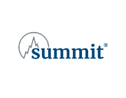 Summit logo in blue with a mountain outline icon above the text
