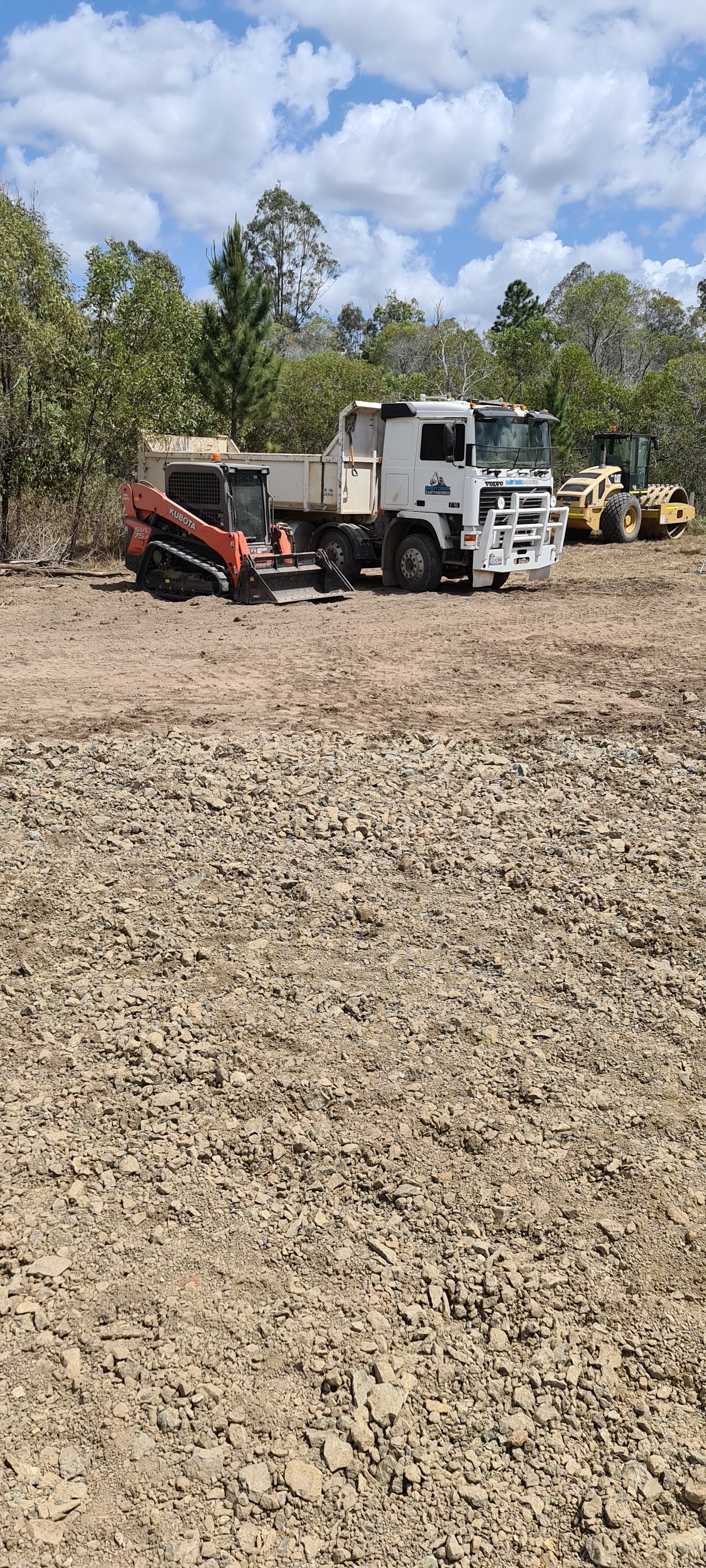 white truck