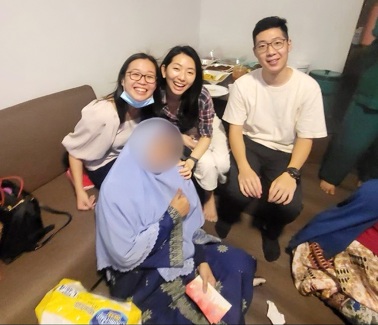 Dawn and her befriender friends attend a house warming party at Mdm M’s new house after she had moved out of the rental home