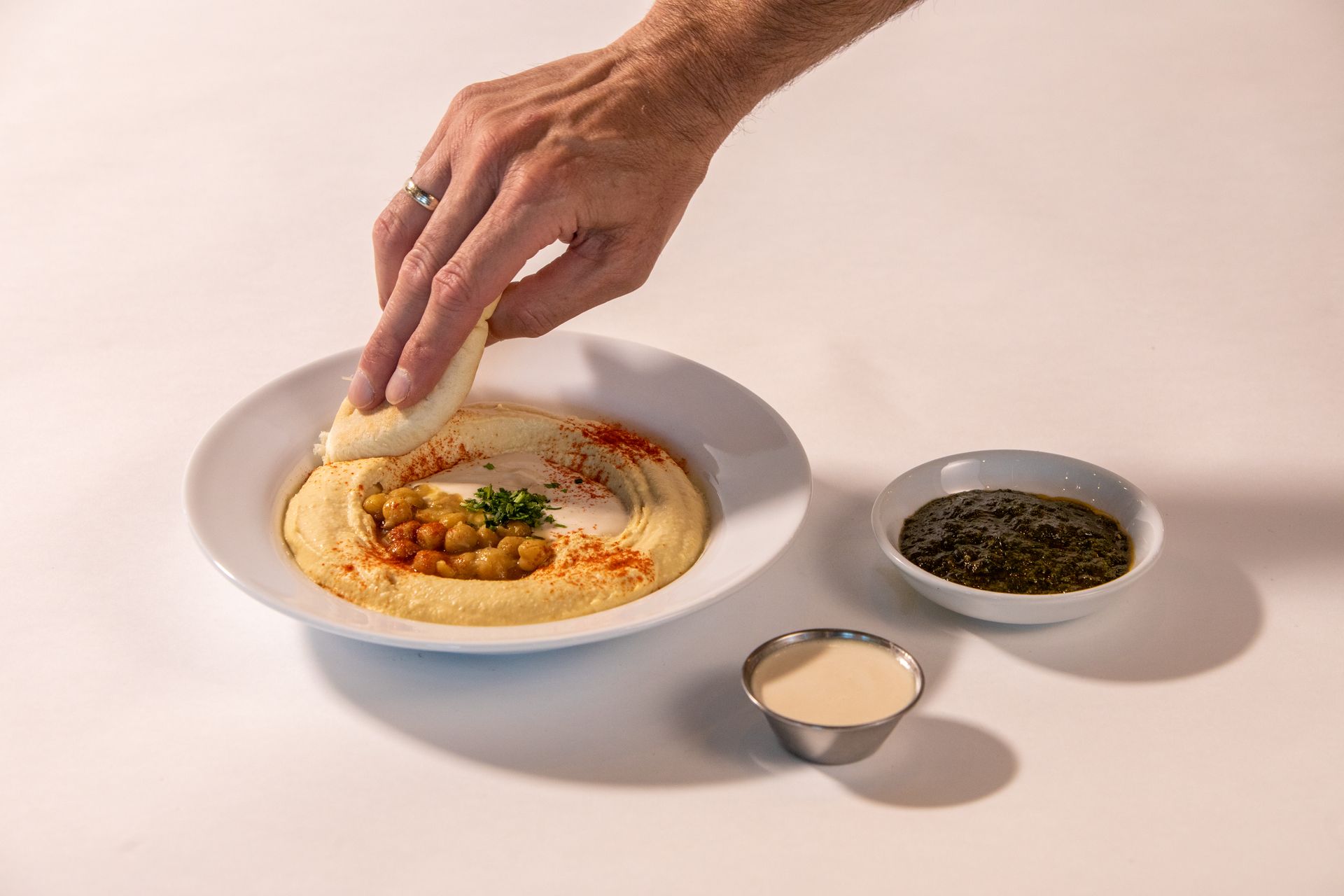 Hummus for office lunch