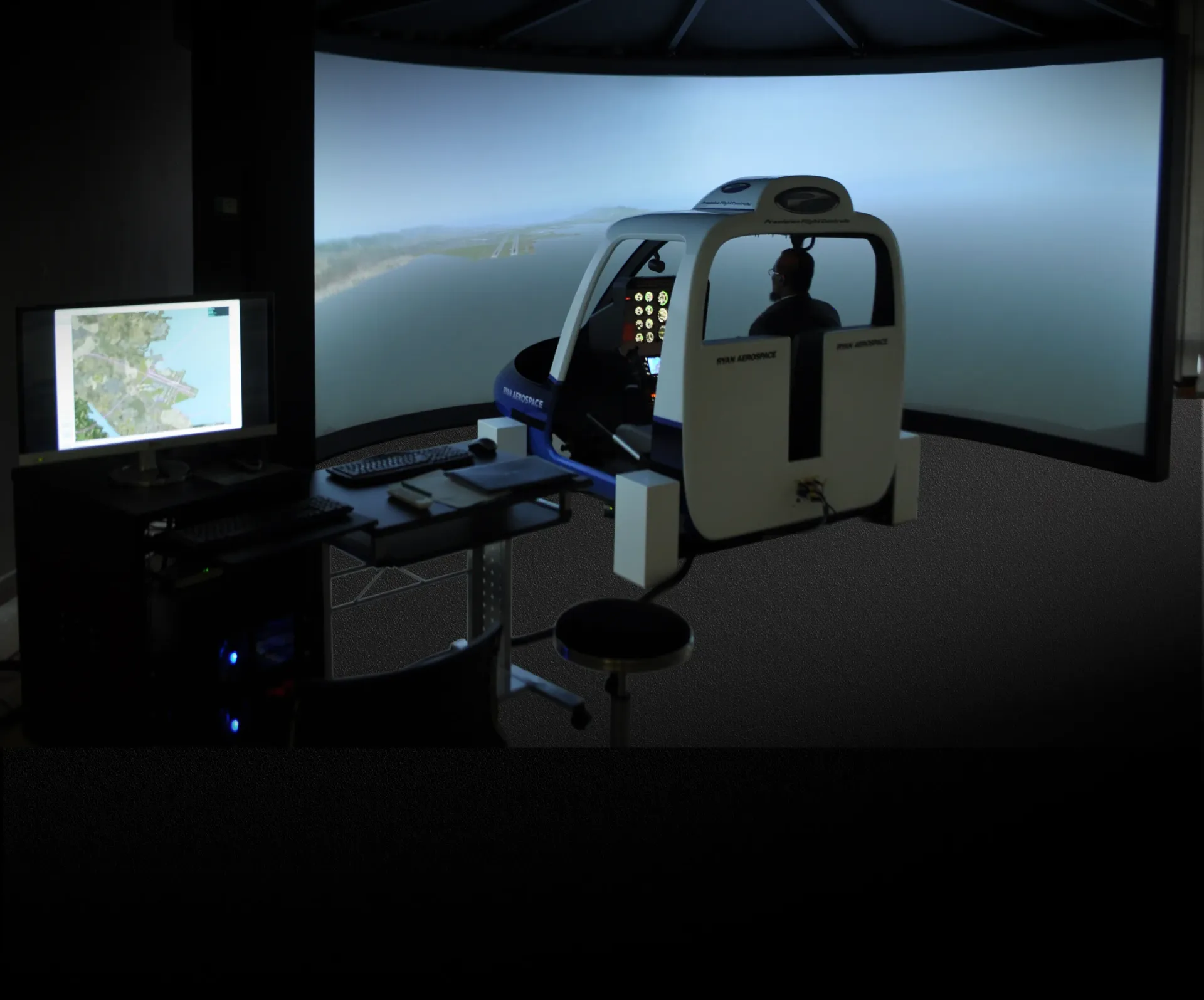 FAA approved Bell 206 / Bell 407 helicopter simulator by RYAN AEROSPACE