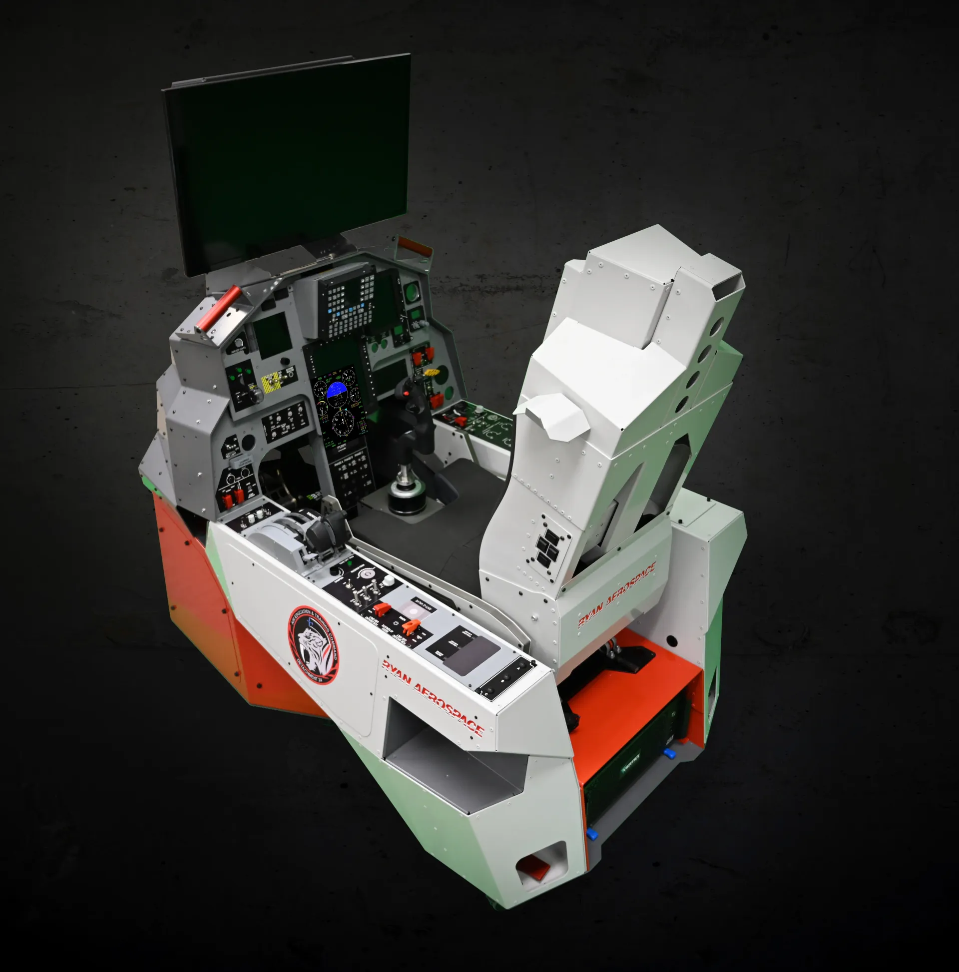 RYAN AEROSPACE Immersive Training Device configured for the T-38