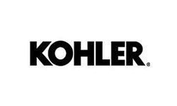 KOHLER logo in black on a white background