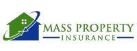 The logo for mass property insurance has a house on it.